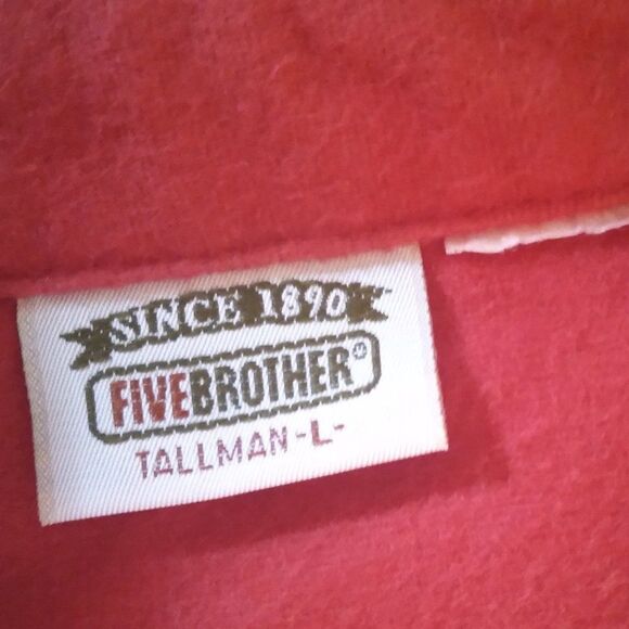 Vintage Five Brother Long Sleeve Button Down Shirt - Picture 7 of 7